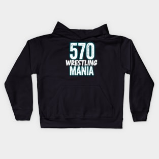 570 Wrestling Mania Kids Hoodie